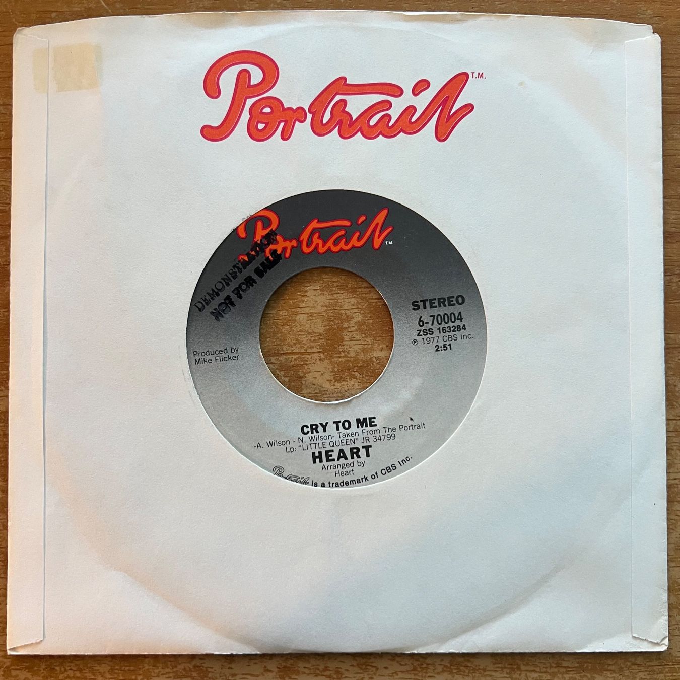 Dischi in vinile: Heart - Barracuda / 1. US-Press. 1977 - Very nice Copy – Usato da Gais venduto da soundcave57 1