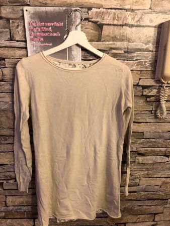 Pullover Beige Gr. S