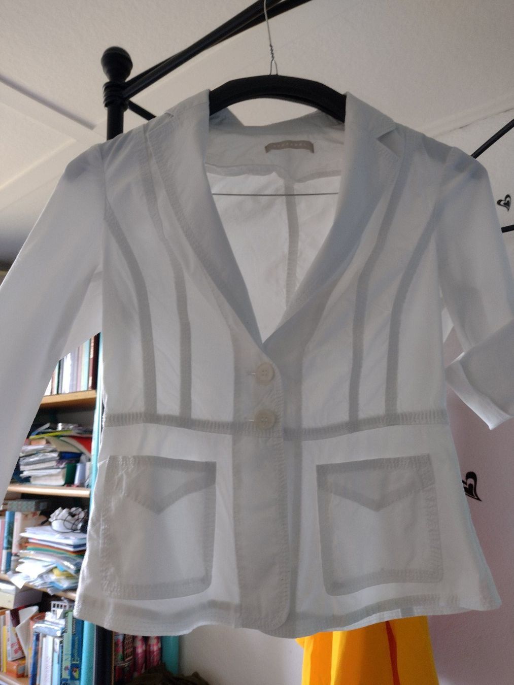 Stefanel Camicette: Original Stefanel Hemd/Bluse/Blazer weiss NEU – Nuovo (secondo la descrizione) da Stadel venduto da Chanel_5 2