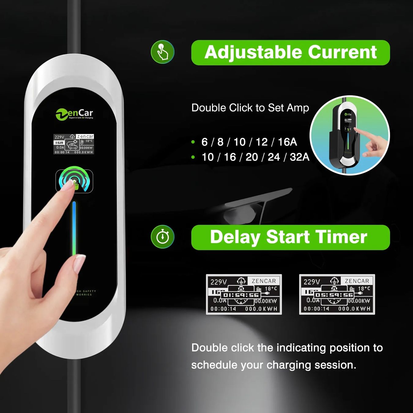 Caricabatterie: ZenCar EVSE Typ 2 Ladekabel 3,7 kW 16A – Nuovo e nell'imballaggio originale da Aathal-Seegräben venduto da ECOPLUG 4