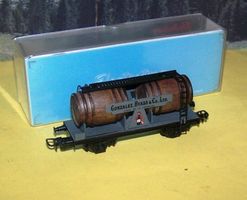 Electrotren H0 800: Weinwagen Gonzalez, Metall+Holz, DC