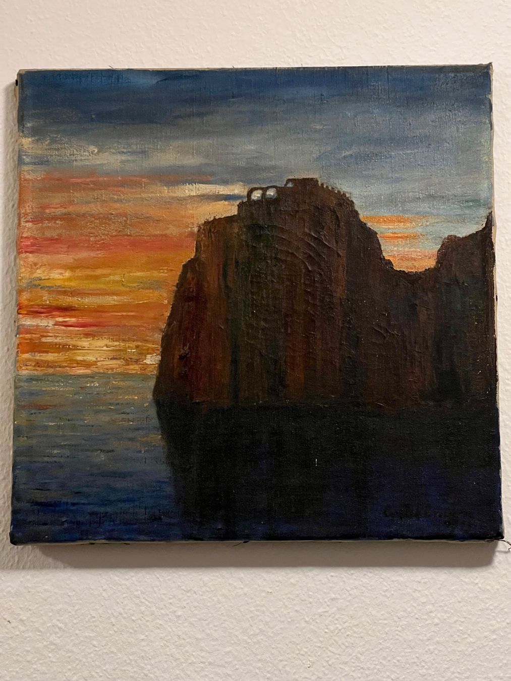 Gemälde: Impressionistische Arbeit von 1919 – Gebraucht aus Basel von pmART 5