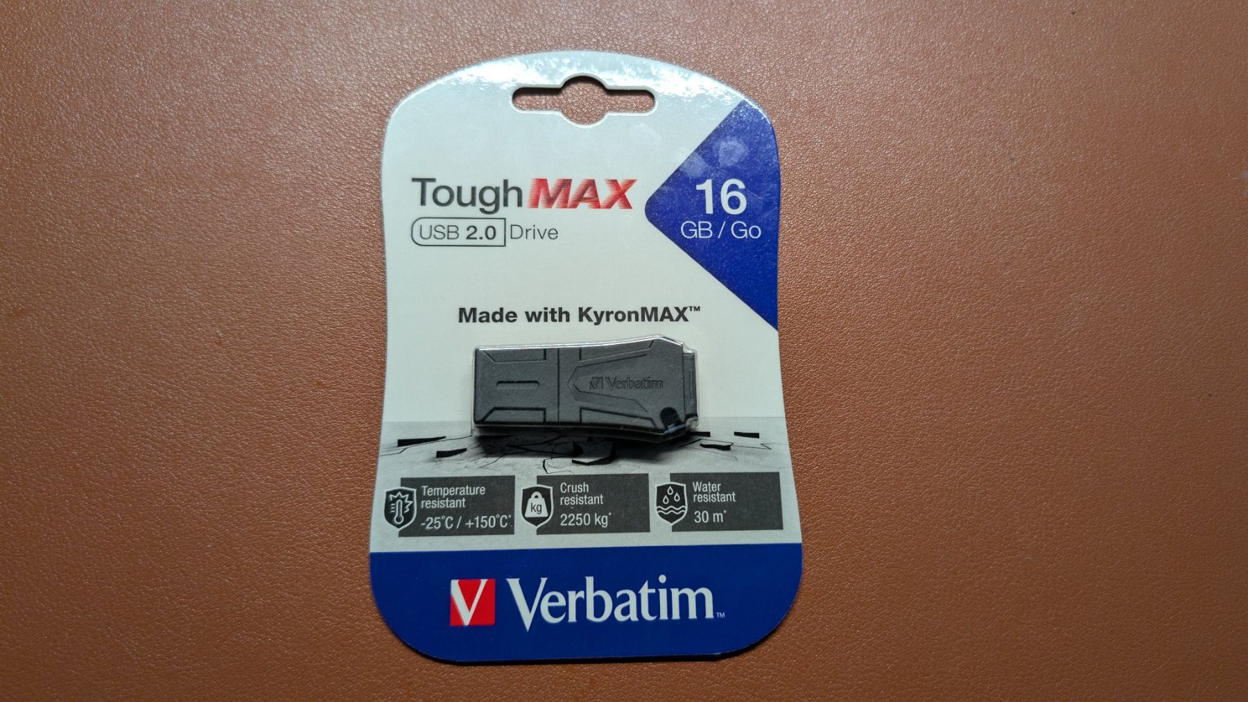 Verbatim USB Sticks: Verbatim ToughMAX, 16GB, USB Stick 2.0 – Neuf avec emballage d'origine à Zürich par RavN