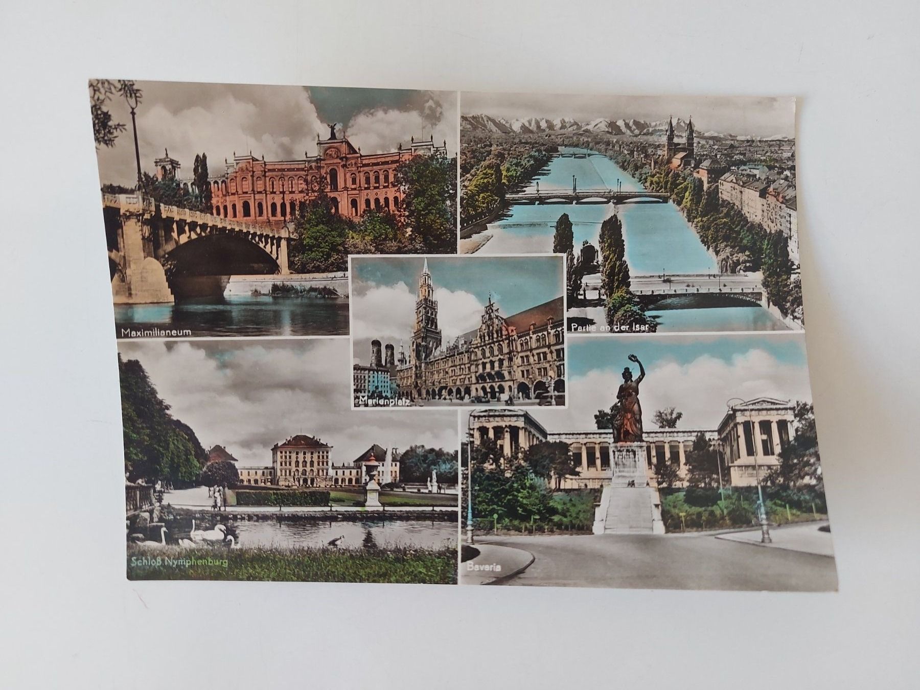 Cartoline postali: 3 Ansichtskarten "MÜNCHEN"   echt Foto – Usato da Zürich venduto da Daniel517 2