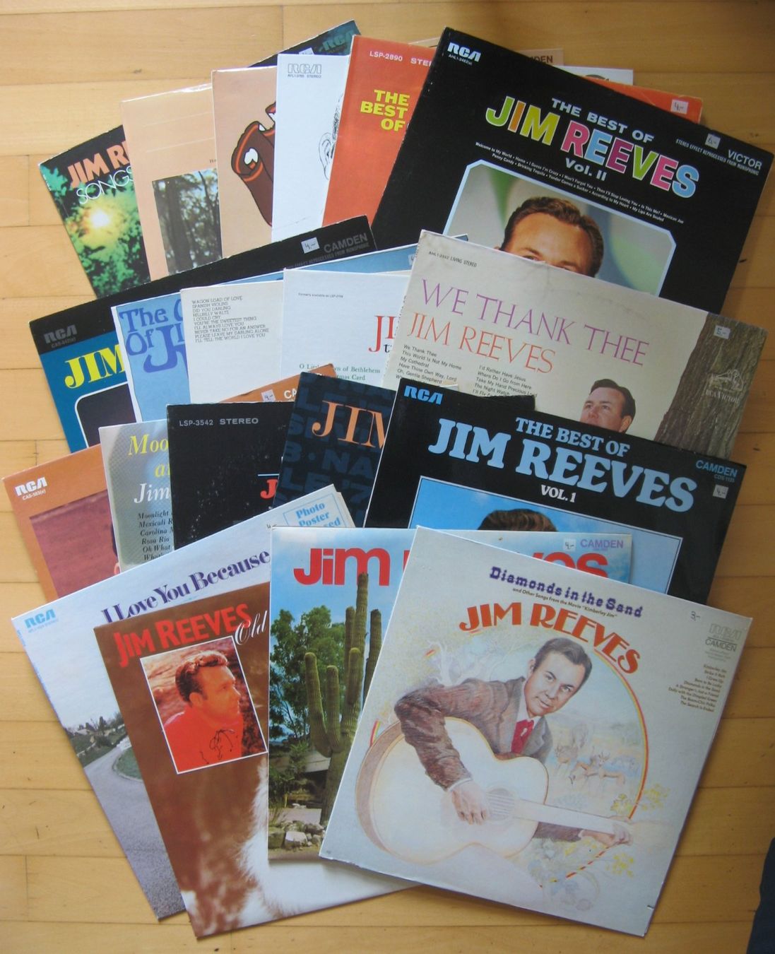 Dischi in vinile: Jim Reeves - 20 Langspielplatten – Usato da Frauenfeld venduto da Interessent1 1