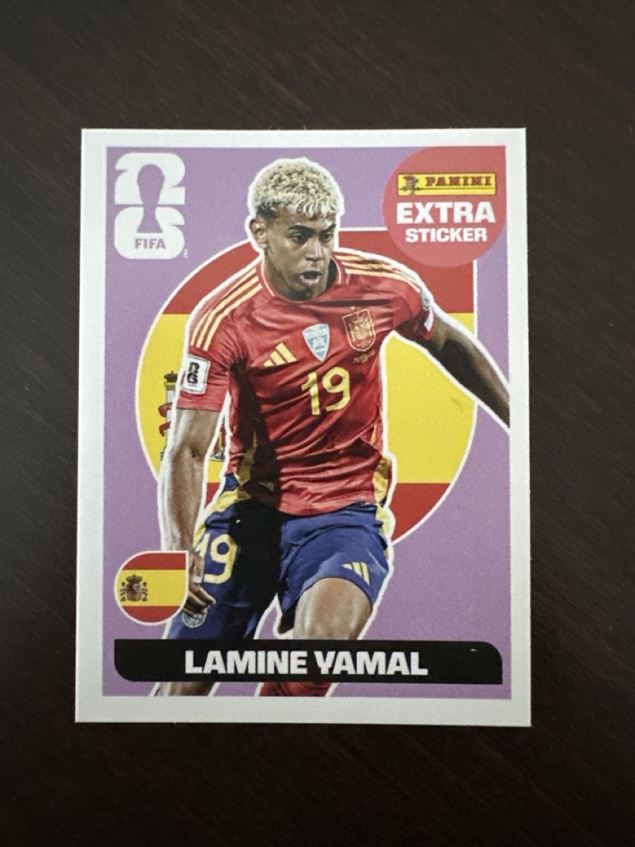 Panini Carte collezionabili: Lamine Yamal Extrasticker – Nuovo (secondo la descrizione) da Luzern venduto da jul_dg75