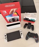 Nintendo Switch OLED weiss/5 Top-Games