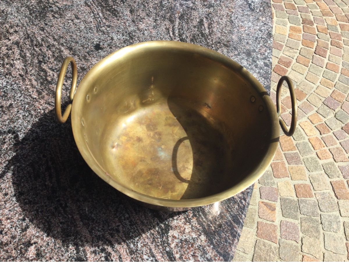 Vasi per fiori: Dekorativer Uebertopf aus Messing – Usato da Nürensdorf venduto da ulla210 1