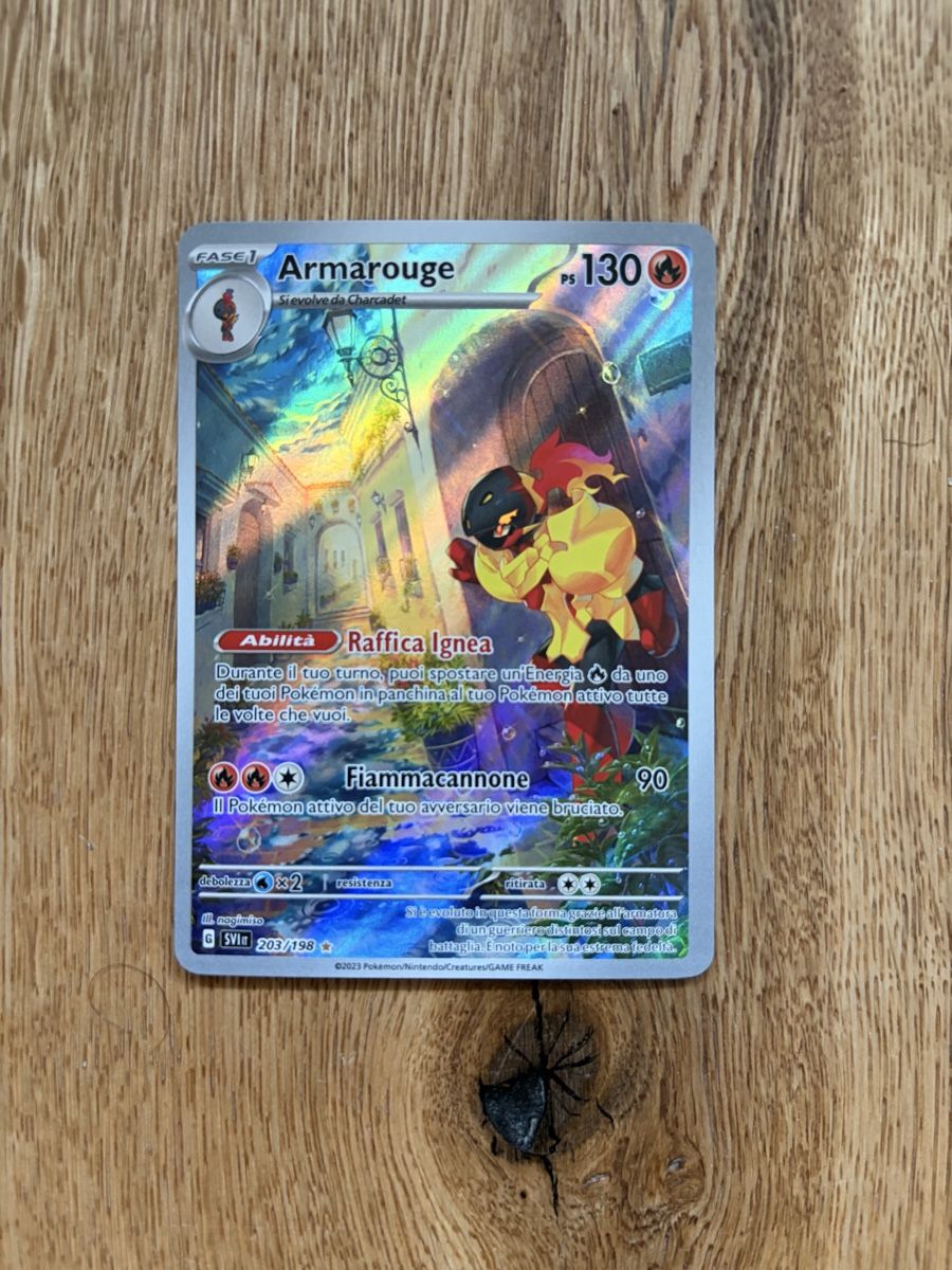 Pokémon Sammelbilder & Trading cards: Pokemon Armarouge 203/198 AR IT – Neu (gemäss Beschreibung) aus Celerina von vyn_90