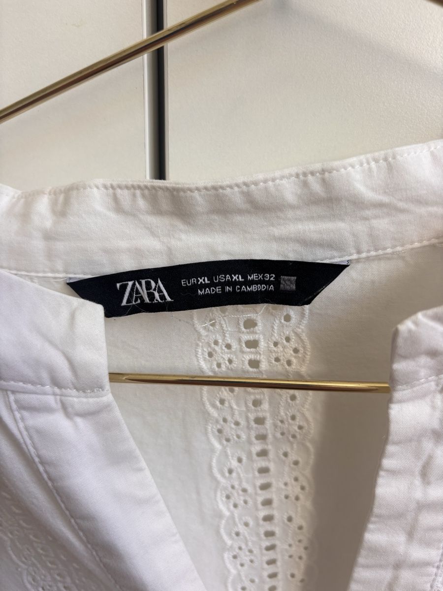 Zara Chemisiers: zara bluse weiss – D'occasion à Zürich par ann_x9yx 2