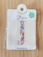 Blumen Sticker "J" von La Casa de las Carcasas – Neu!