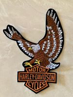 Harley-Davidson Aufnäher Adler, 16x22cm, NEU und unbenutzt