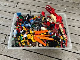 mehr als 10kg Lego Konvolut mit vielen Anleitungen