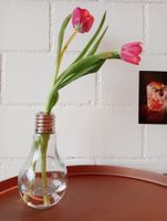 Design Vase aus Glas