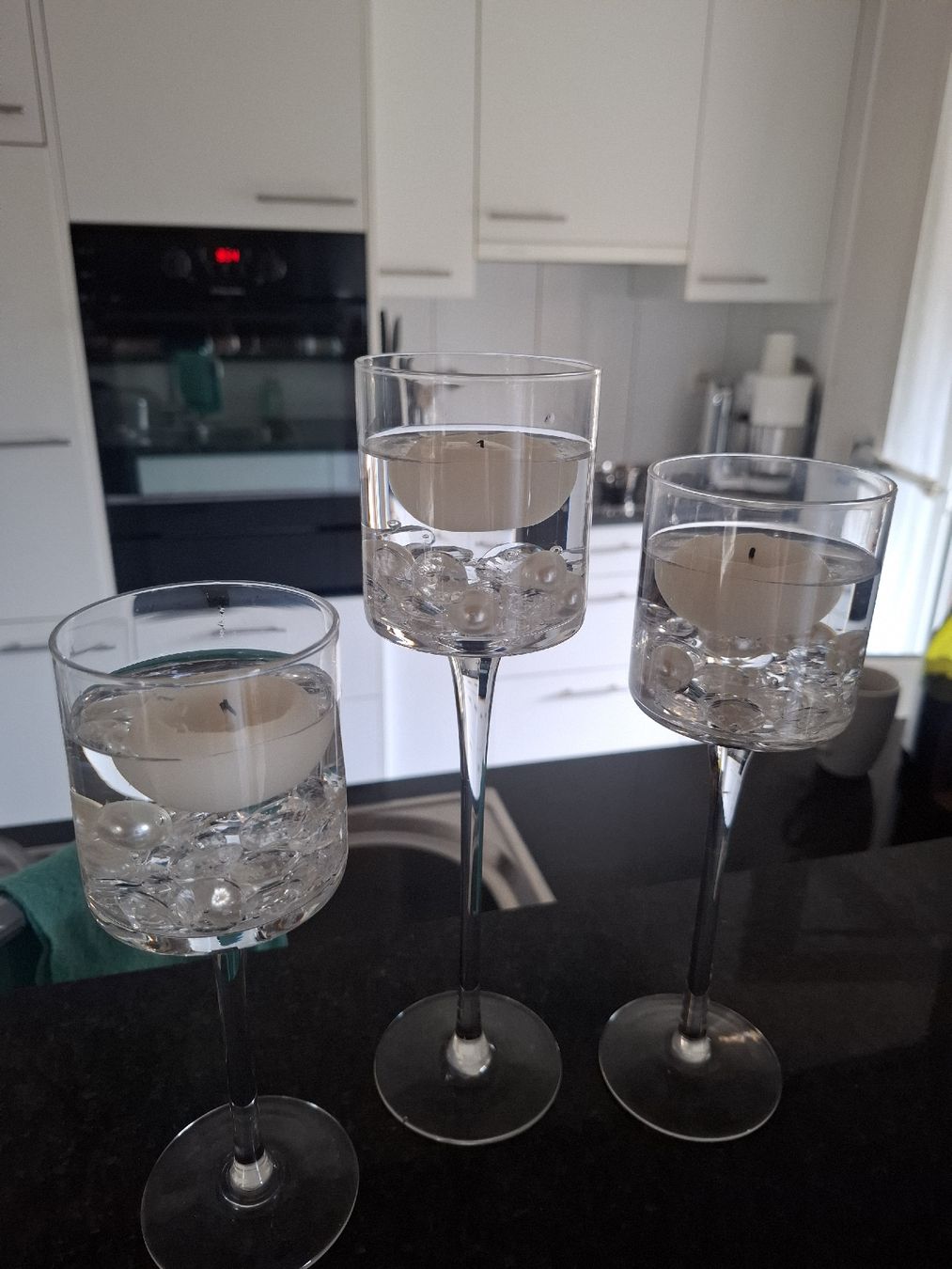 Portacandele: Kerzenhalter Glas 3er Set  OVP – Nuovo (secondo la descrizione) da Urtenen-Schönbühl venduto da wirbelwind010 4