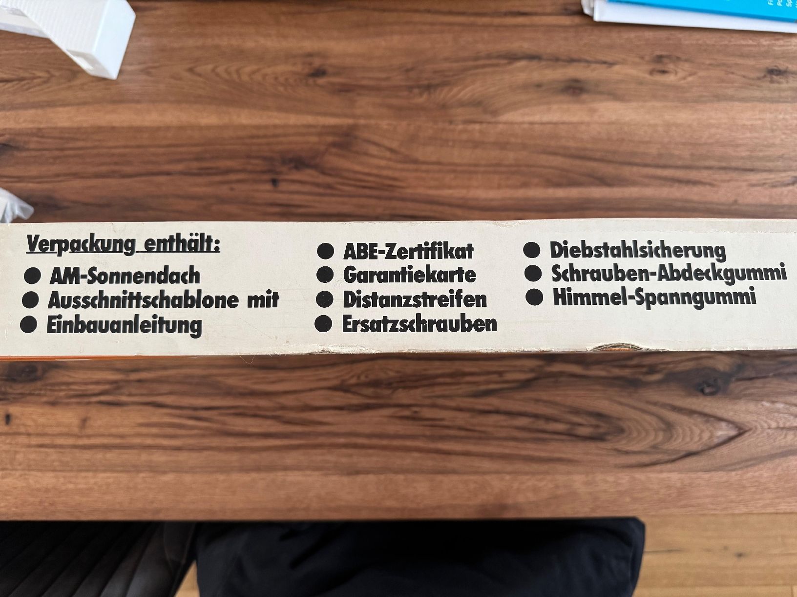Automobili: Auto-Sonnendach – Nuovo e nell'imballaggio originale da Rikon im Tösstal venduto da GeneralArdijan 7