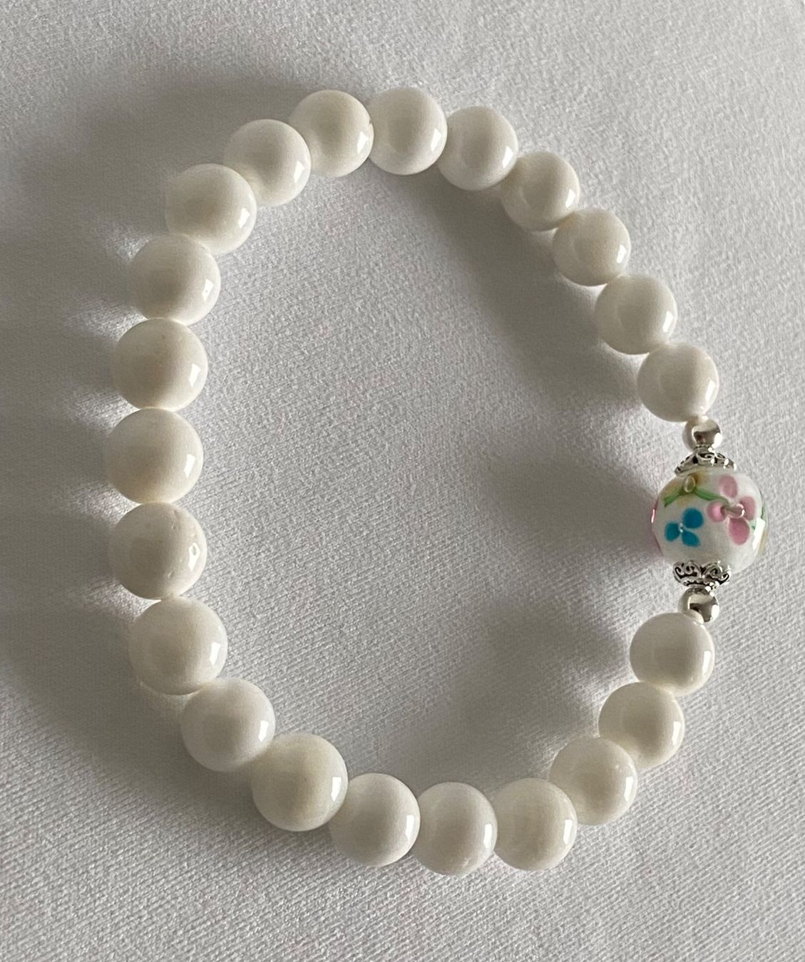 Bracciali & Braccialetti: Tridacna Perlen Armband Murano Style auf Mass – Nuovo e nell'imballaggio originale da Zuzwil SG venduto da Lemliskat 4
