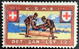 Soldatenmarke 2.WK, Landsturm Sanitäts Det I/2, Wi San 15