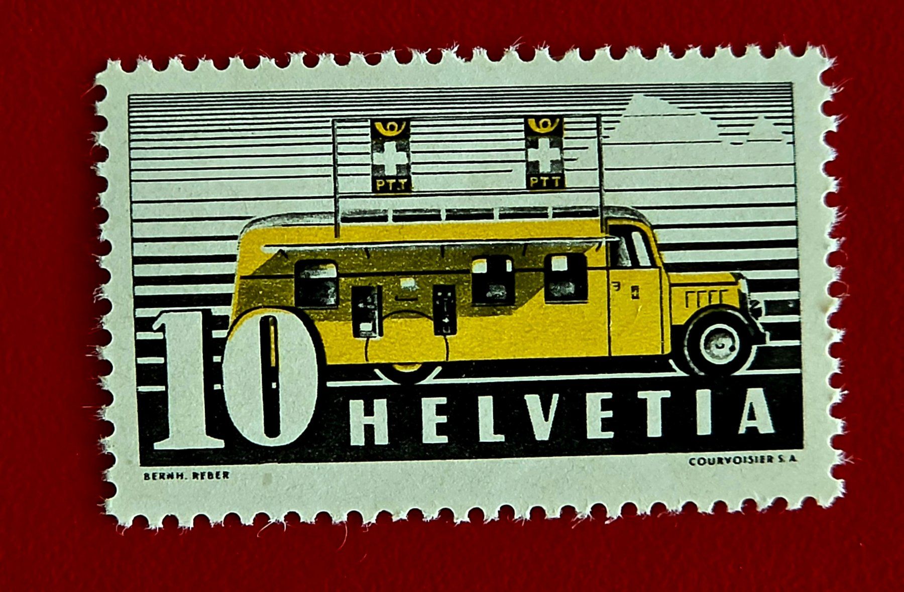 Tous les timbres: AUTOMOBILPOST-BÜRO 210Y 1937** POSTFRISCH – Neuf (Voir description) à Düdingen par Quartierstrasse