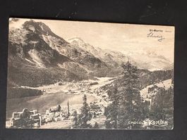 Postkarte St. Moritz 1912 Militär (P203)