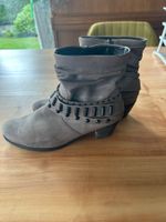 Gabor Stiefeletten Damen braun mit Nieten Grösse 6