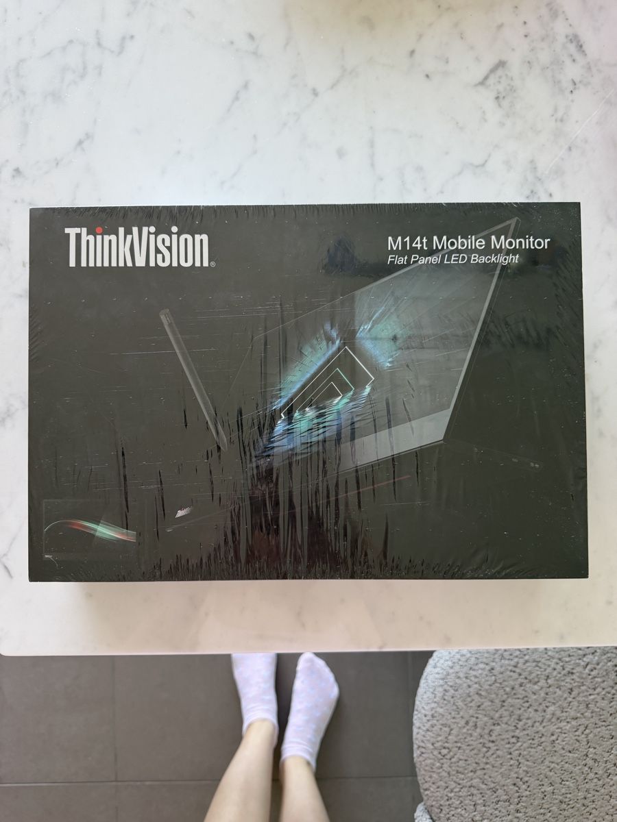 Monitor: Lenovo thinkvision M14t touch – Nuovo e nell'imballaggio originale da Cademario venduto da Yleeyle