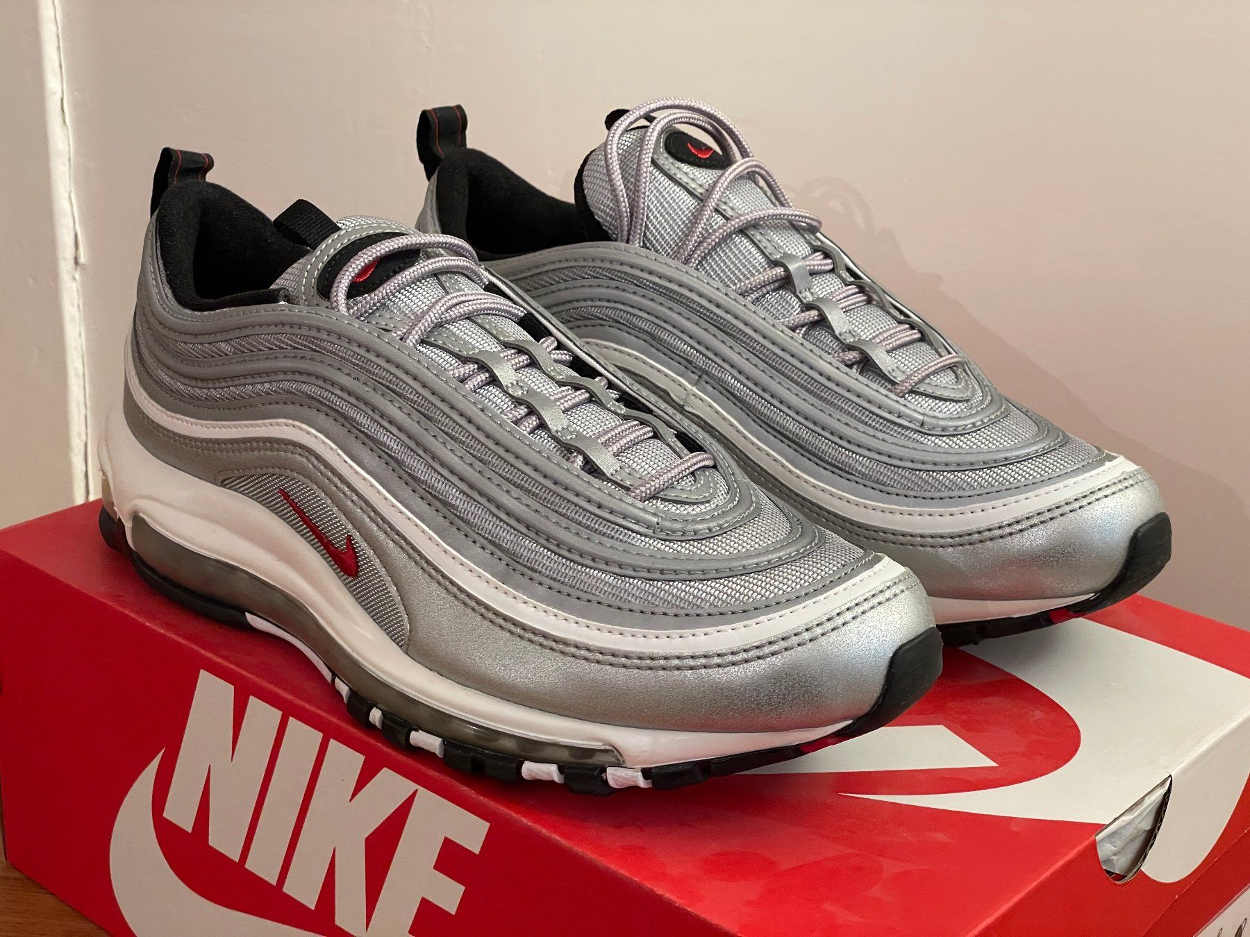 Nike Scarpe da uomo: Nike Air Max 97 OG Silver Bullet 2016  | 42.5 9 – Nuovo e nell'imballaggio originale da Schaffhausen venduto da mar_mfl9 1