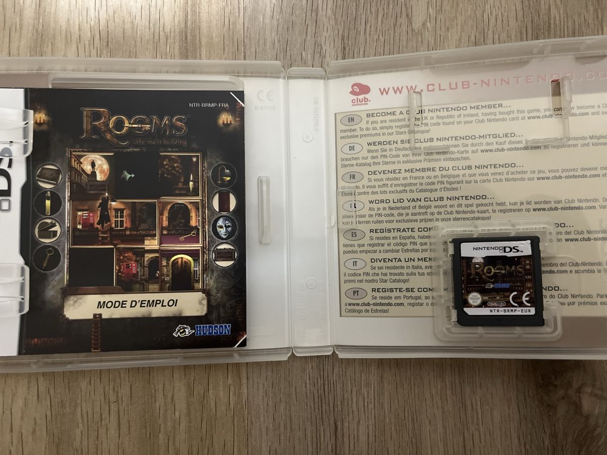Nintendo Giochi: Rooms Nintendo DS - jeu – Usato da Siviriez venduto da fefe345 1
