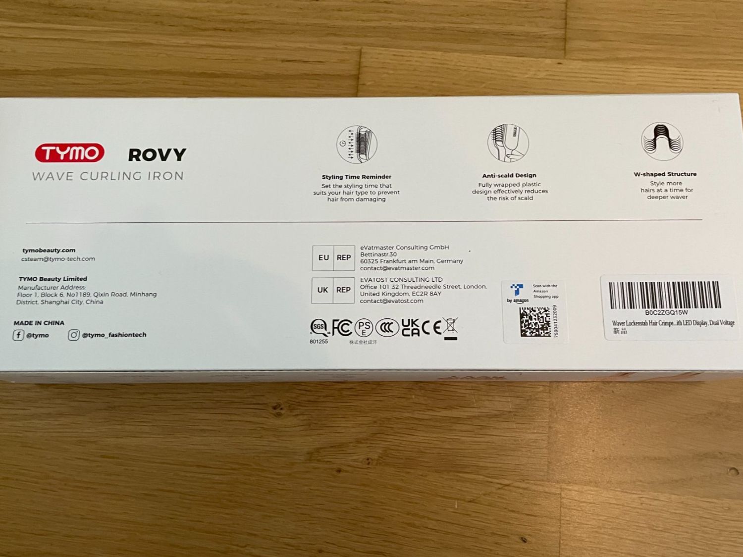 Fers à boucler & lisser: TYMO ROVY Lockenstab – D'occasion à Wabern par carciofo 1