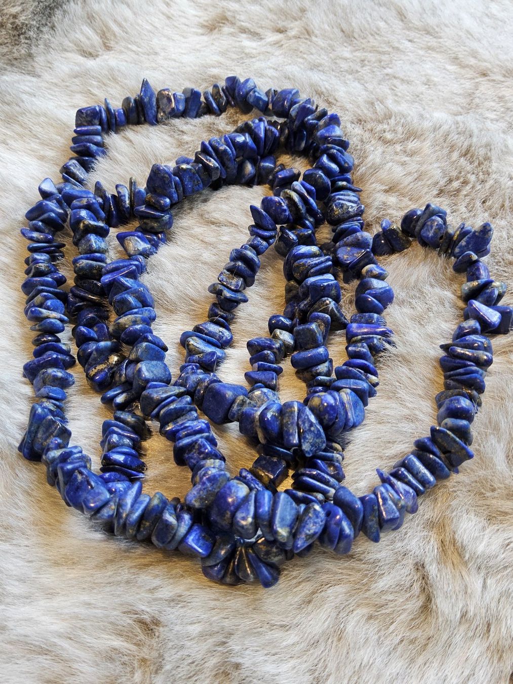 Catenine: Lange köngisblaue Lapislazuli Halskette – Usato da Zürich venduto da SciTec 3