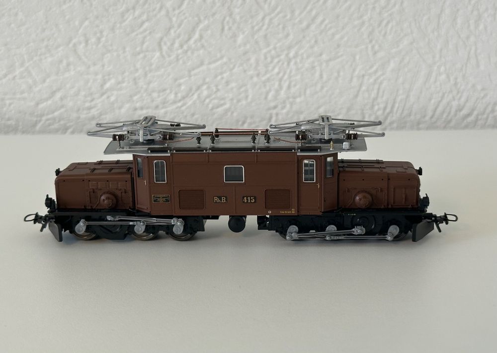 Bemo 1255 145 RhB Ge 6/6 I 415 Krokodil 3