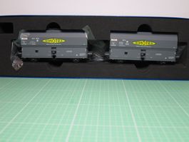 2 Modellbahn Güterwagen SIMOTRA SNCF.