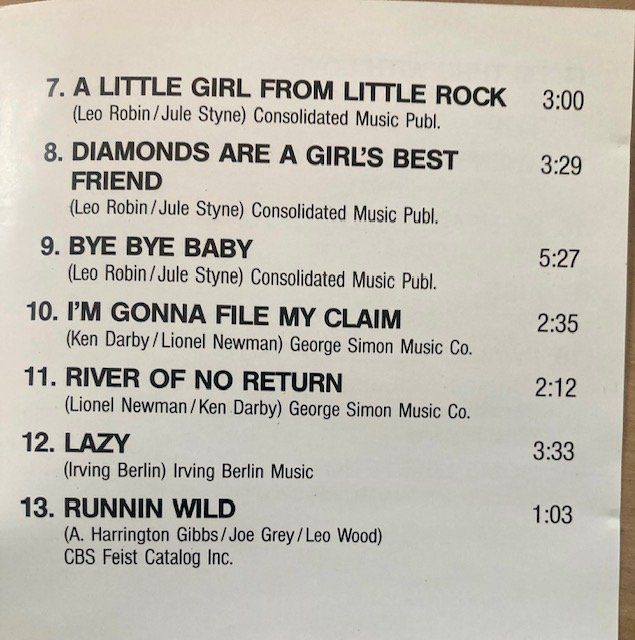 CD: Best of Marilyn Monroe – Usato da Dürnten venduto da Scheidegg32 3