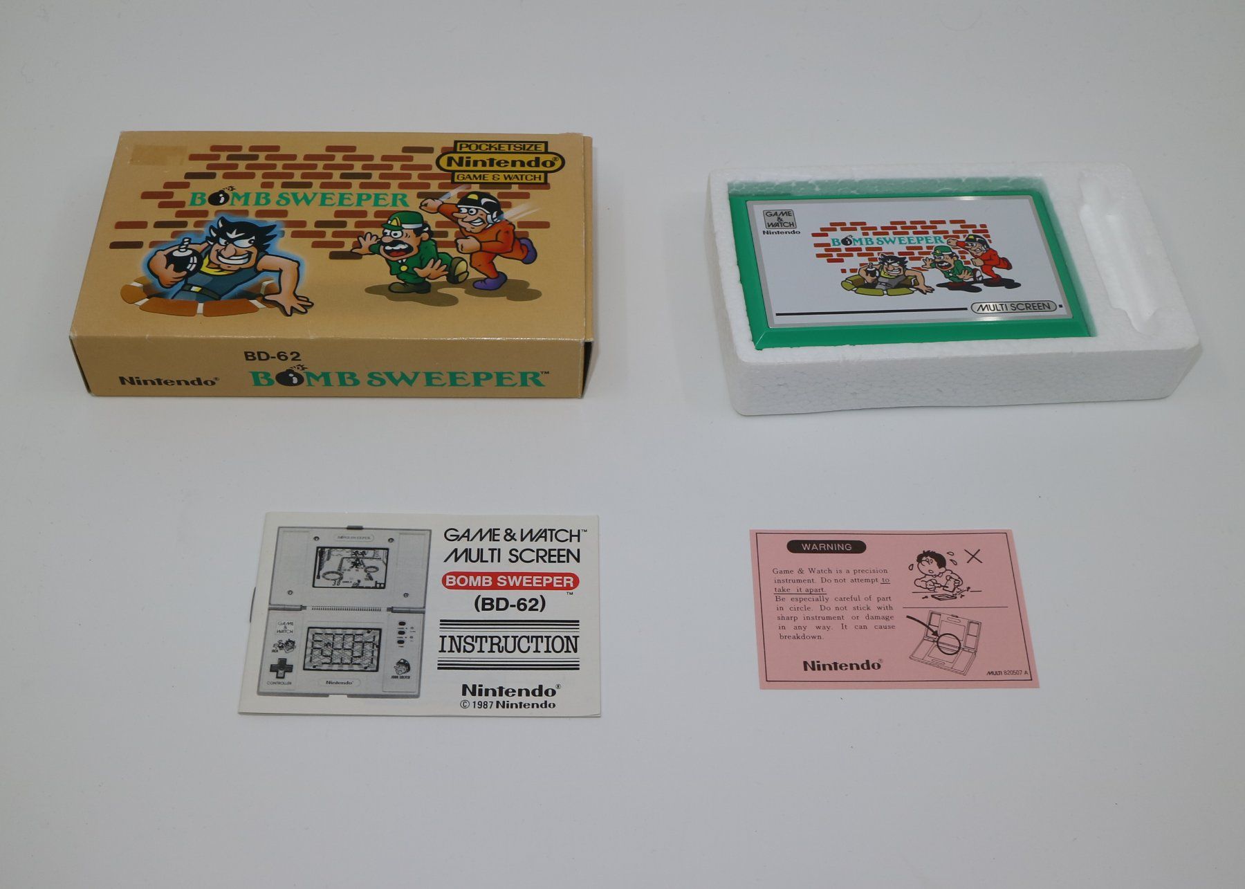 Nintendo Console: NINTENDO GAME & WATCH BOMB SWEEPER – Usato da Domat/Ems venduto da Ursin81