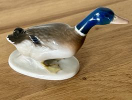 Rosenthal Porzellan Ente Karl Himmelstoss handgemalt