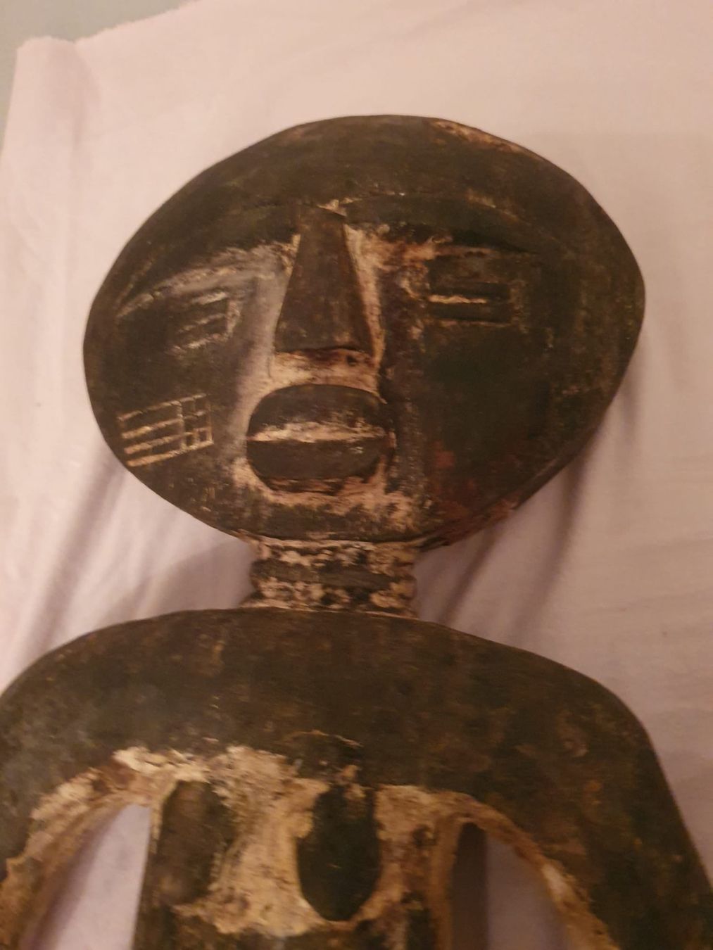 Arte internazionale: 2 Masken + 2 Figuren aus Afrika – Usato da Basel venduto da FirstClass4000 6