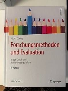 Livres: Forschungsmethoden und Evaluation  Nicola Döring – D'occasion à Gümmenen par sch_2p8y