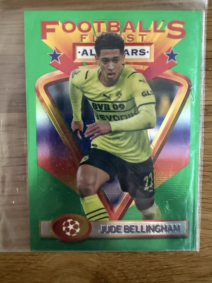 Topps Sammelbilder & Trading cards: Topps Finest Flashbacks Jumbo Box Topper / Jude Bellingham – Gebraucht aus Bern von bestdeal_bern