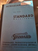 motorrad Standard betriebsanleitung oldtimer antik 350-1000