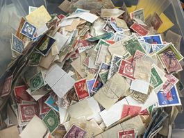 Briefmarken ganze Welt gestempelt 1,2kg