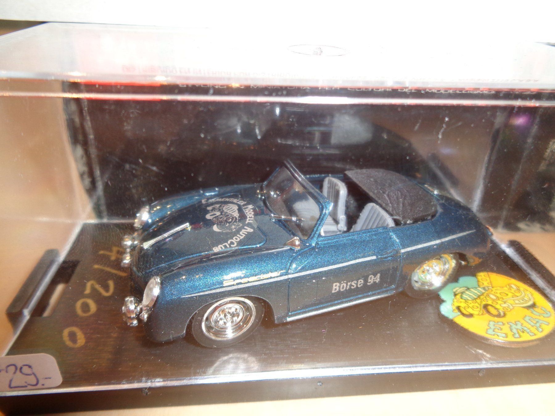 Brumm Voitures modèles: Brumm 1:43 Porsche 356 Série Limitée – Neuf avec emballage d'origine à Reconvilier par rallycar