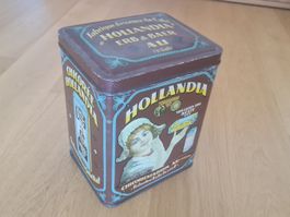 Antike Blechdose HOLLANDIA Chicorienfabrik Au St. Gallen