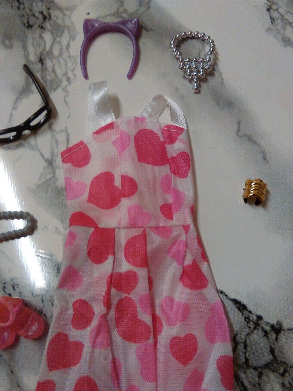 Bambole: BARBIE KLEID;MIT ACCESSORIES – Nuovo (secondo la descrizione) da Basel venduto da bijoutrie_4 1