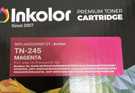 Inkolor Toner Magenta TN-245M für Brother. Neu