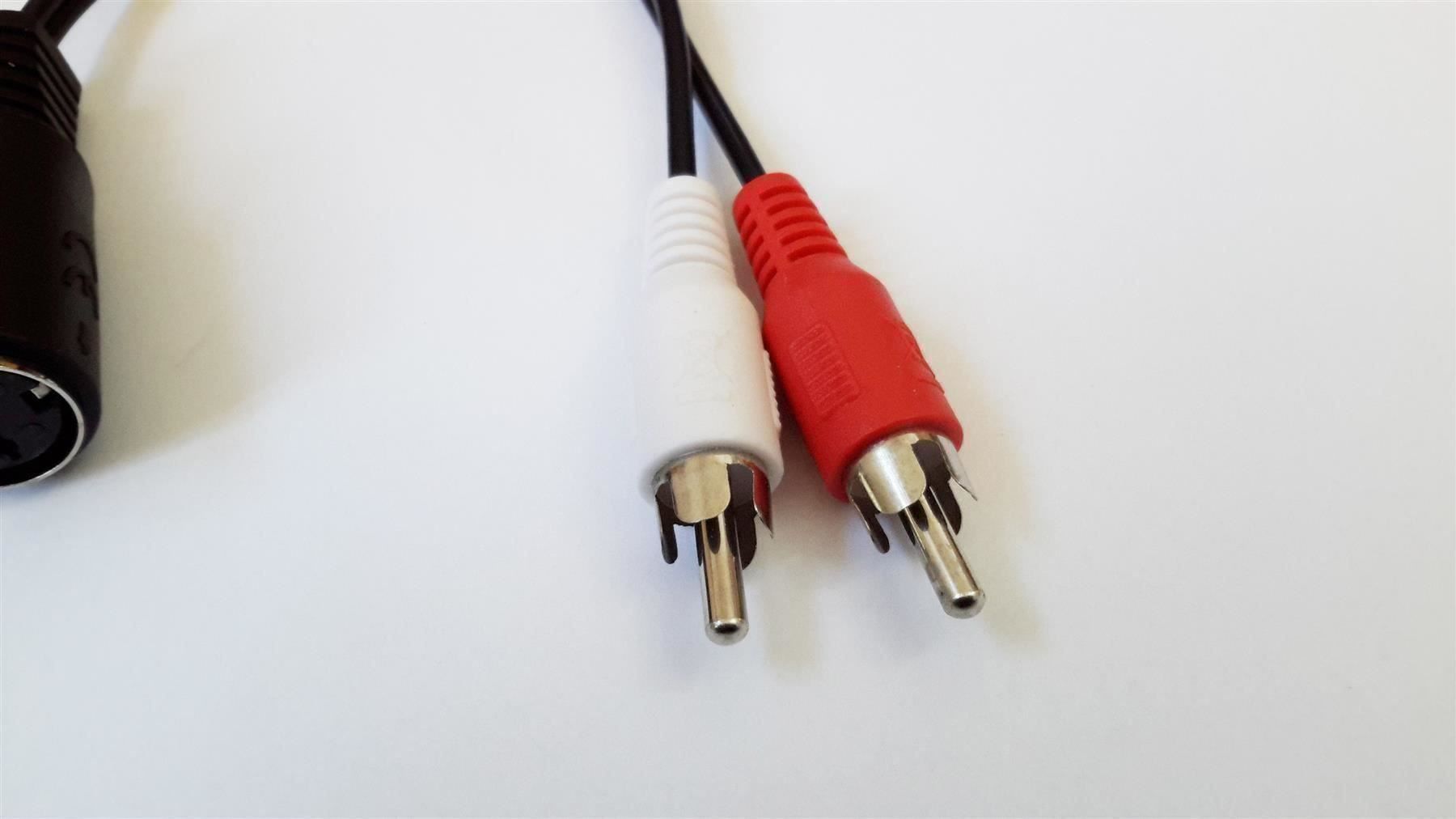 Cavi: Adapter 5 pol DIN Kupplung auf 2x Cinch – Nuovo e nell'imballaggio originale da St. Gallen venduto da cointec 2