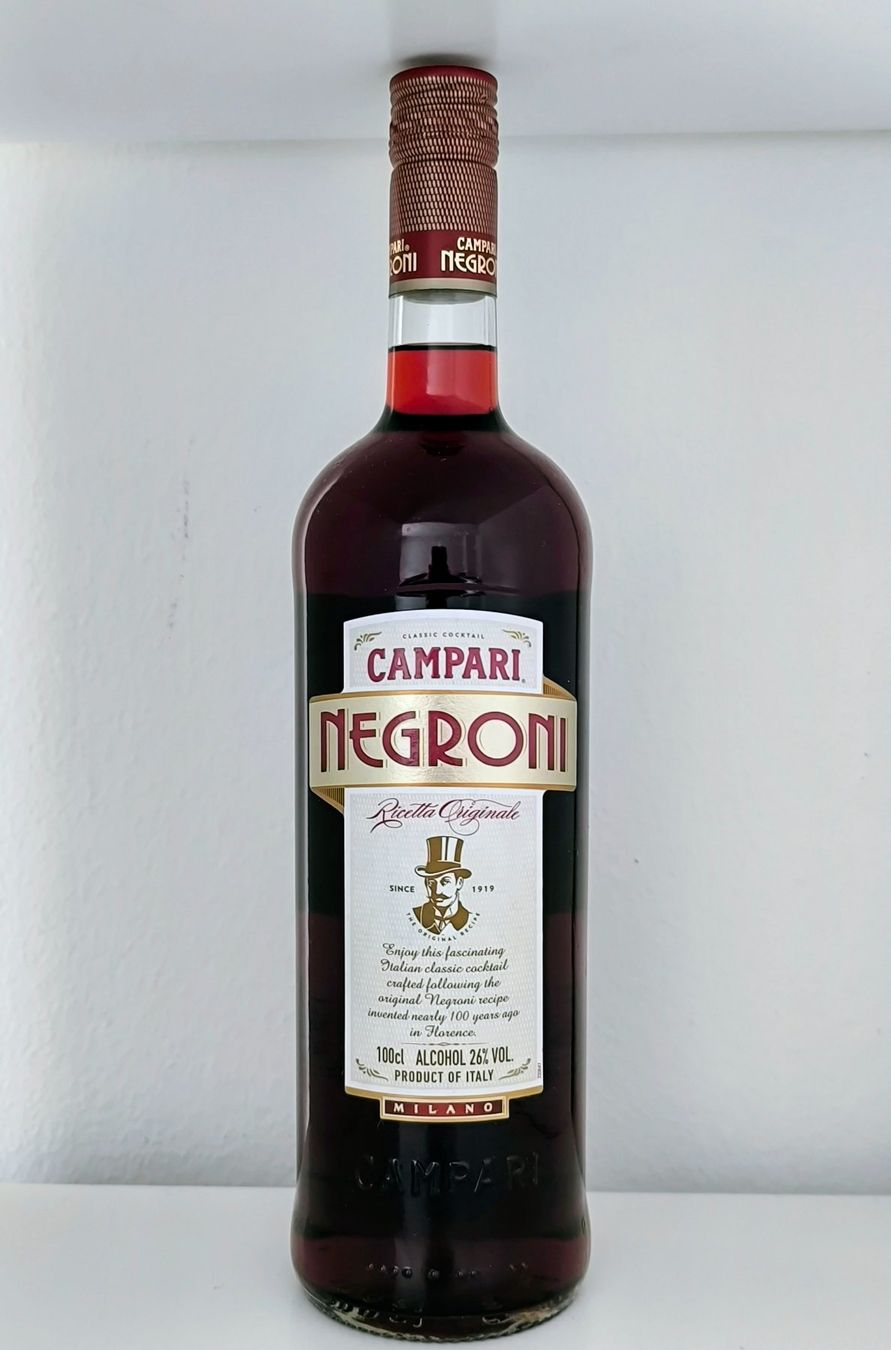 Campari Bevande alcoliche: Campari Negroni 1 L / Sammelversand möglich – Nuovo e nell'imballaggio originale da Muttenz venduto da hak_dsk9