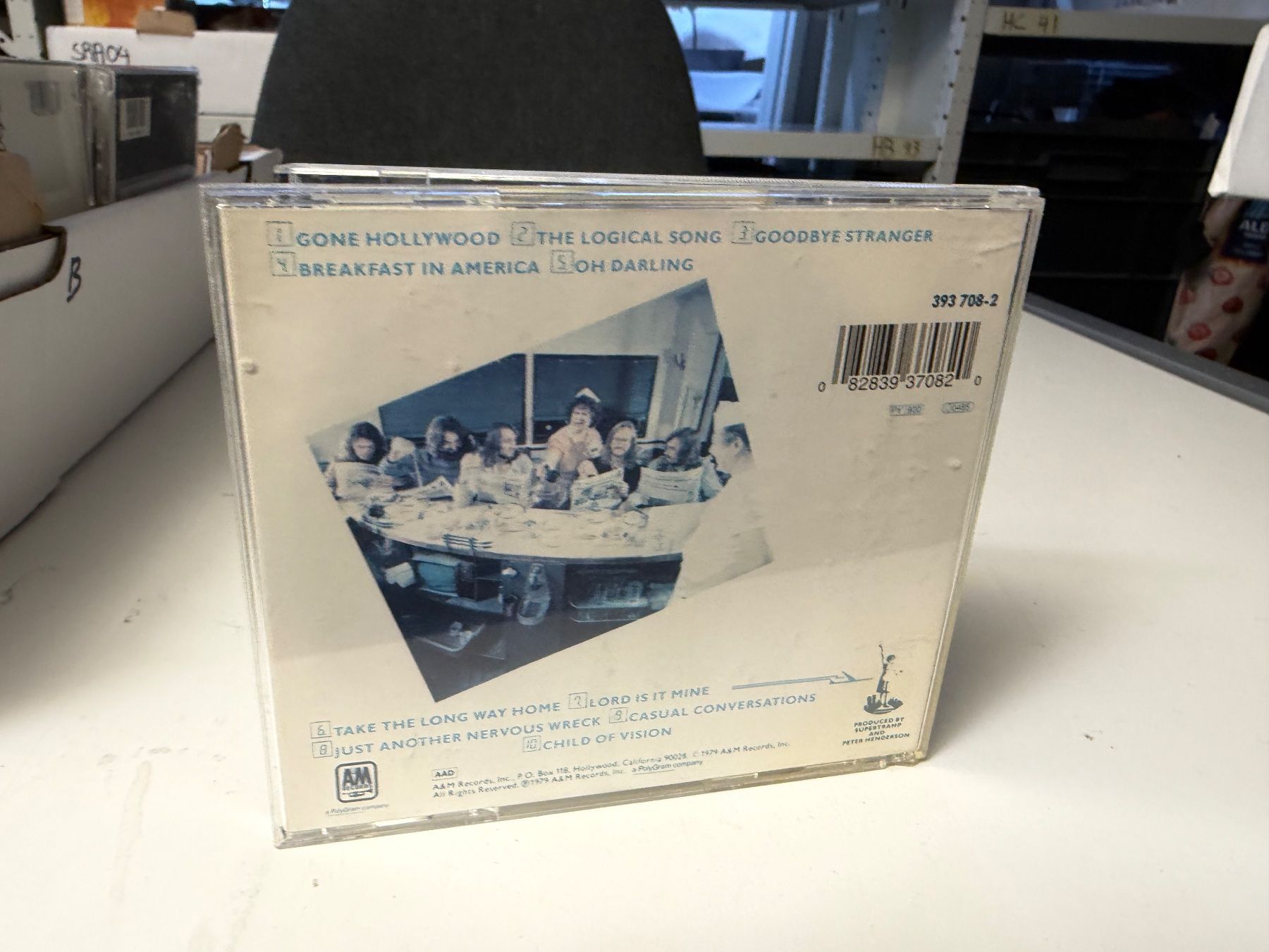 CD: Supertramp - Breakfast In America - HB21D – Usato da Küsnacht ZH venduto da Jazztilldawn 1