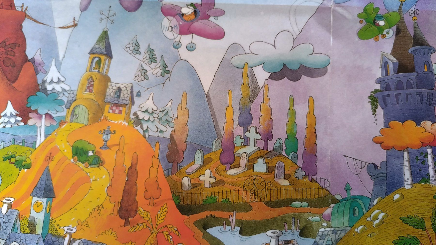 Puzzle: Mordillo Puzzle "Idyll" / 1000 Teile ab Fr. 20.- – Usato da Bellach venduto da JingleJerry 5