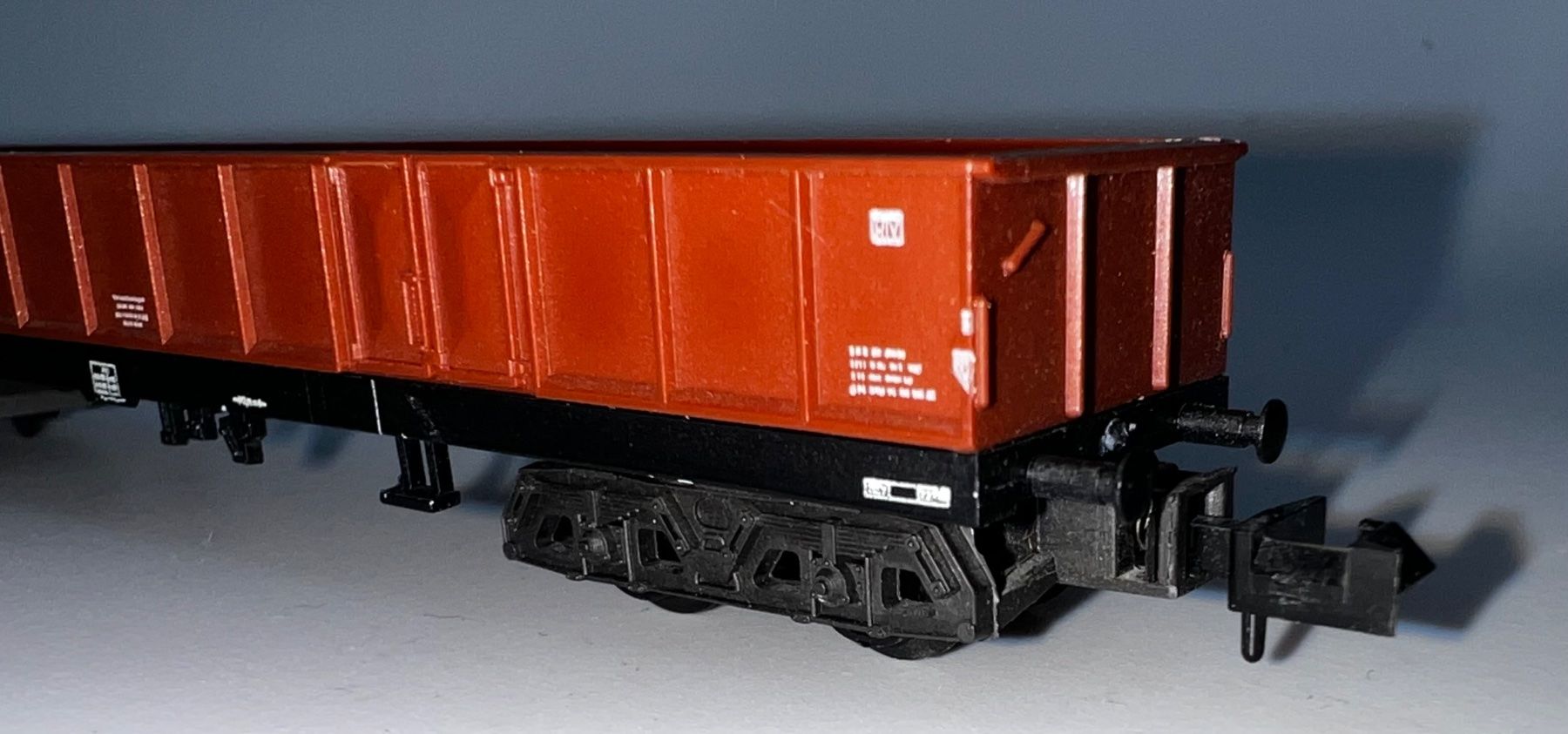 Trix Modellini di ferrovie: Minitrix, Hochbordwagen Langversion – Usato da Basel venduto da jonnyhaas 5