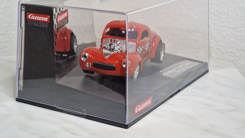 1/32 Carrera Evolution Hotrod '41 Willys Coupé High Perf 27223 Neuf-New-Neu